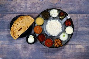 South Indian Thali[chapati]