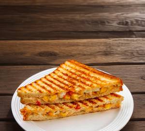 Corn Cheese Grilled Sandwich