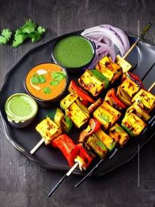 Paneer Tikka Shashlik
