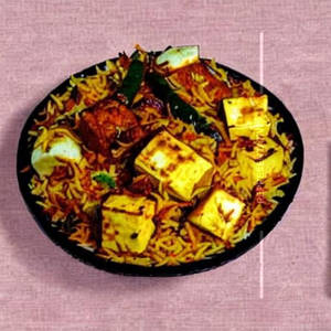 Kolhapuri Paneer Dum Biryani