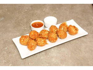 Paneer And Corn Kurkure Dim Sum [8 Pieces]