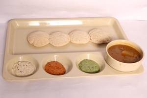 Idli Sambhar (4pcs)