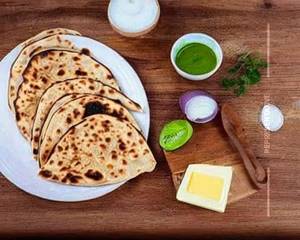 Butter tawa paratha