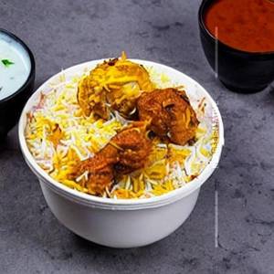 Mini Chicken bucket biryani