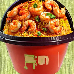 Prawns Biryani Family Bucket