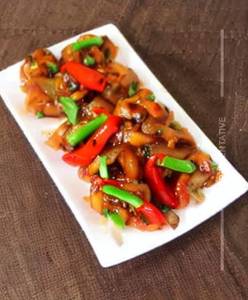 Chilli Button Mushroom