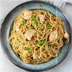 Butter Garlic Chicken Round Noodles