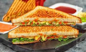 Aloo Tikki Sandwich