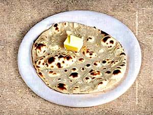 Tava butter roti
