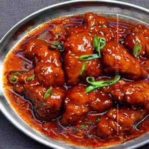 Boneless Manchurian Chicken Dry