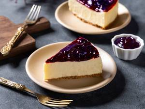 Blueberry Cheesecake Slice
