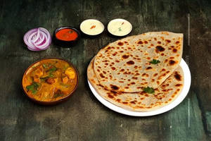 Amritsari Cheese Aloo Paratha
