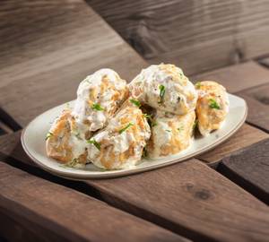 Afghani malai momos [paneer]