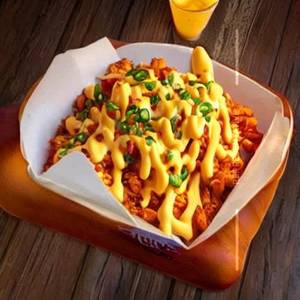 Cheese loaded fries