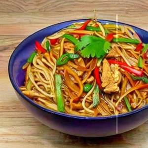 Chicken Thai Chilli Flat Noodles