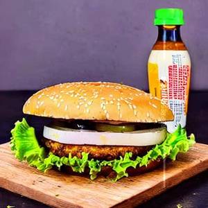 Punjabi Tadka Grilled  Burger