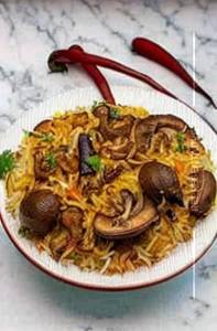Mushroom Biryani