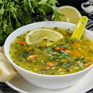 Veg corriander soup