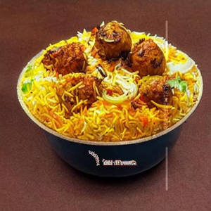 Kolhapuri Cheese Dum Biryani