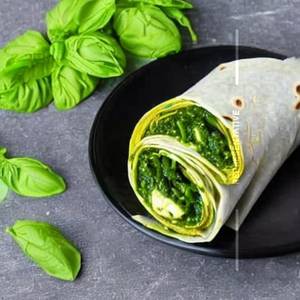 Herbs Pesto Vegetable Wrap