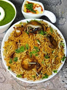 Mushroom Briyani