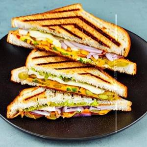Grilled Vegetable Mayo Sandwich  
