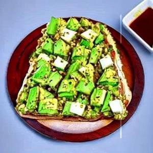 Avocado paneer toast