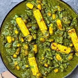 Palak Corn