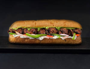 Mutton Masala Sub-Sandwich