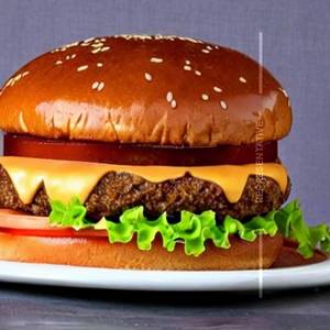 Double Patty Cheese Loaded Burger