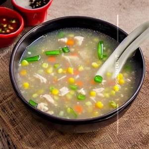 Chicken sweet corn soup