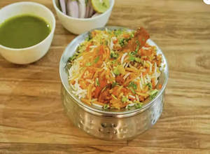 Chicken Biryani With Gravy