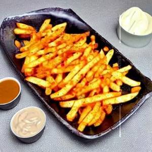 Peri Peri Cheese French Fries Home Made