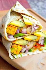 Mexican Paneer Wrap