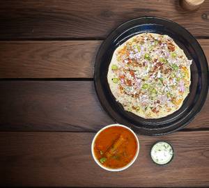 Cheese Onion Uttapam