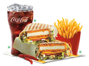 EVM Big Spicy Paneer Wrap