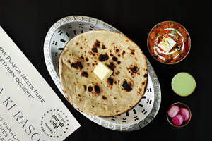 Kadhai Paneer + 3 Butter Roti Combo