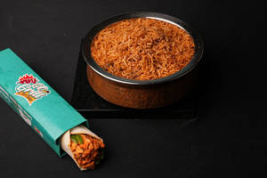 Chicken Khuska + Classic Chicken Roll Shawarma