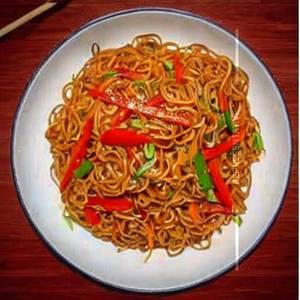 Veg Honey Chilli Round Noodles