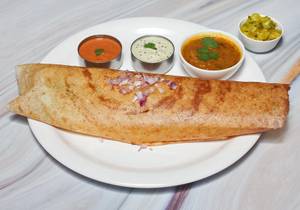 Ghee onion masala dosa