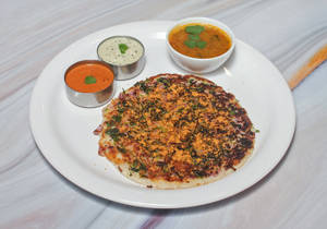 Ghee onion podi uthapam