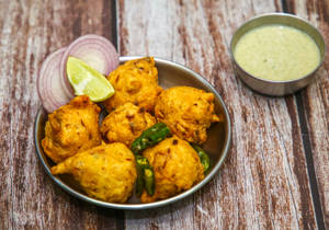 Gol Bhaji Plate