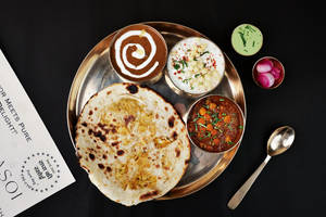 Aloo Naan Thali