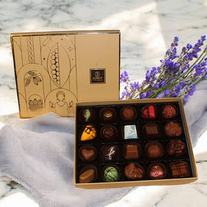 Pure Belgian Couverture Truffles And Pralines Box Of 20
