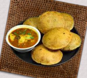 Bedami  puri   sabzi  [2 pieces]