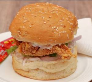 Cheese zinger burger