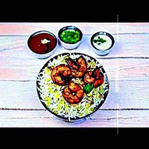 Prawns Dum Biryani