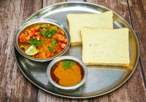 Jain Misal With Slice