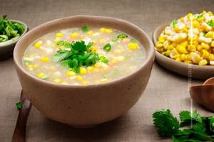 Sweet corn soup