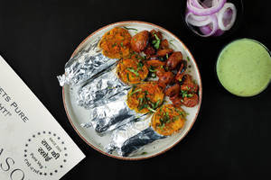 Mushroom Tikka Roll [2 Rolls]